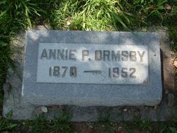 Annie Perry <I>Findlay</I> Ormsby 