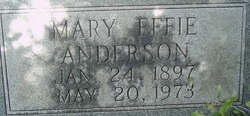 Mary Effie Anderson 