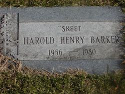 Harold Henry  Skeet “Geoffrey” Barker 