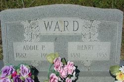 Adaline Phebe “Addie” <I>Keeling</I> Ward 