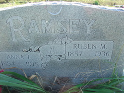 Anna Elizabeth “Betsy” <I>Riley</I> Ramsey 