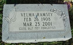 Velma Pearl <I>Thomas</I> Ramsey 