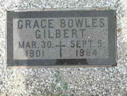 Grace <I>Bowles</I> Gilbert 