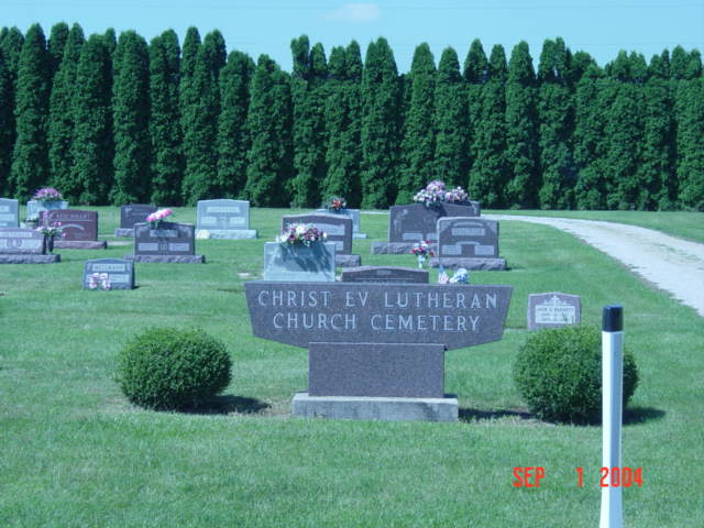 Christ Evangelical Lutheran Church Cemetery