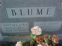 Effie Clarice <I>Dews</I> Blume 