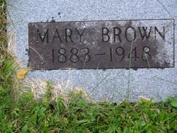 Mary Maude <I>Hyder</I> Brown 