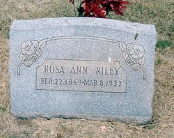 Rosa Ann <I>Flippo</I> Riley 