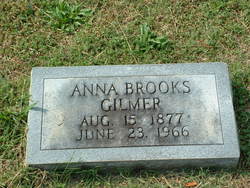 Anna V <I>Brooks</I> Gilmer 