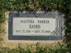 Malvina <I>Parker</I> Baird 