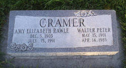 Amy Elizabeth <I>Rawle</I> Cramer 