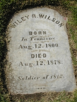 Wiley R Wilson 