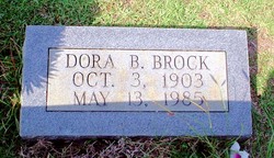 Dora Belle <I>Burrell</I> Brock 