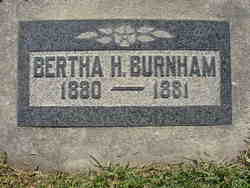 Bertha Hannah Burnham 
