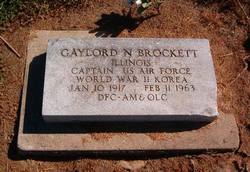 Capt Gaylord N Brockett 