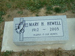 Mary Helen <I>Younce</I> Hewell 