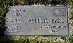 Emma Lucinda <I>Welling</I> Earl 