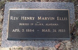 Rev Henry Marvin Ellis 