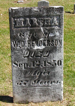 Martha <I>Watt</I> Henderson 