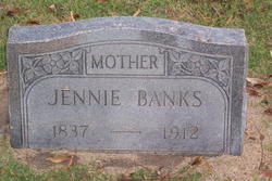 Martha Jane “Jennie” <I>Banks</I> Banks 