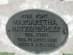 Margaretha Hatzenbuhler 
