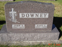 Mary Lucille <I>Lucey</I> Downey 