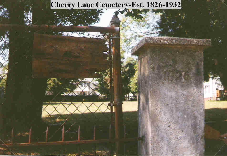 Cherry Lane Cemetery