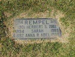 Anna R <I>Rempel</I> Abel 