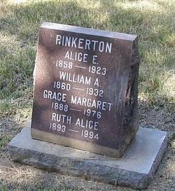 Alice E <I>Whitehead</I> Pinkerton 