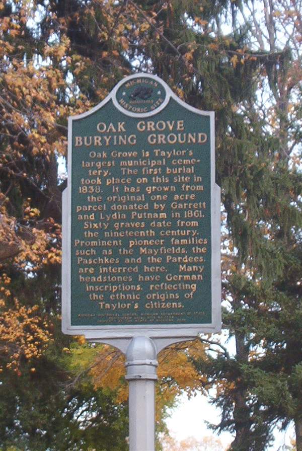 Oak Grove Burying Ground