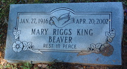 Mary Riggs <I>King</I> Beaver 