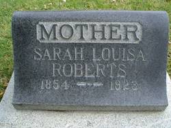 Sarah Louisa <I>Smith</I> Roberts 