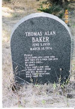 Thomas Alan Baker 