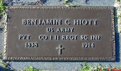 Pvt Benjamin C. Hiott 