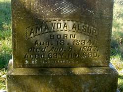 Amanda Melvina <I>Russell</I> Lemmons Alsup 
