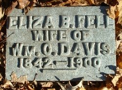 Eliza Brown <I>Fell</I> Davis 