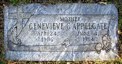 Genevieve Gertrude <I>Garrett</I> Applegate 