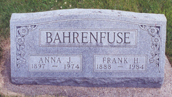 Anna Jenkins <I>Prosser</I> Bahrenfuse 