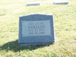 Ida June <I>Allison</I> Wheeler 