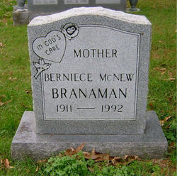 Berniece <I>McNew</I> Branaman 