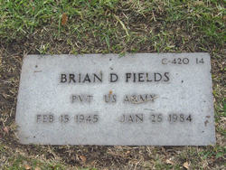 Pvt Brian D Fields 