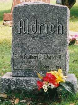 Edith Mae <I>Feathers</I> Aldrich 