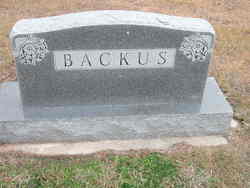 Percy Burgoyne Backus 