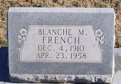Blanche Marie French 