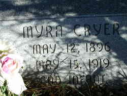 Myra Ann <I>Stringfellow</I> Cryer 