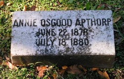 Annie Osgood Apthorp 