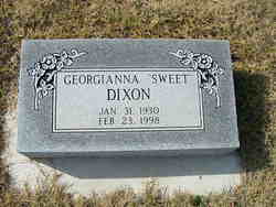 Georgianna <I>Sweet</I> Dixon 