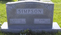 Hattie <I>Cornelison</I> Simpson 