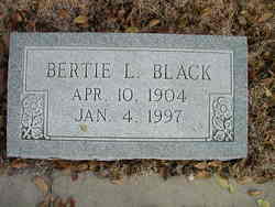 Bertie Lenora <I>Pounds</I> Black 