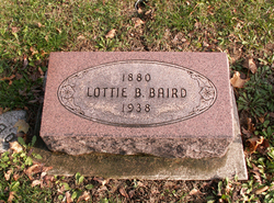 Lottie Belle <I>Kinnick</I> Baird 