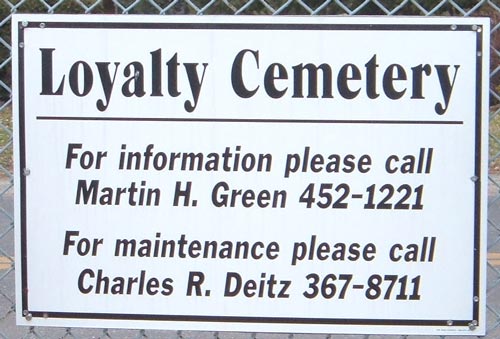 Loyalty Cemetery